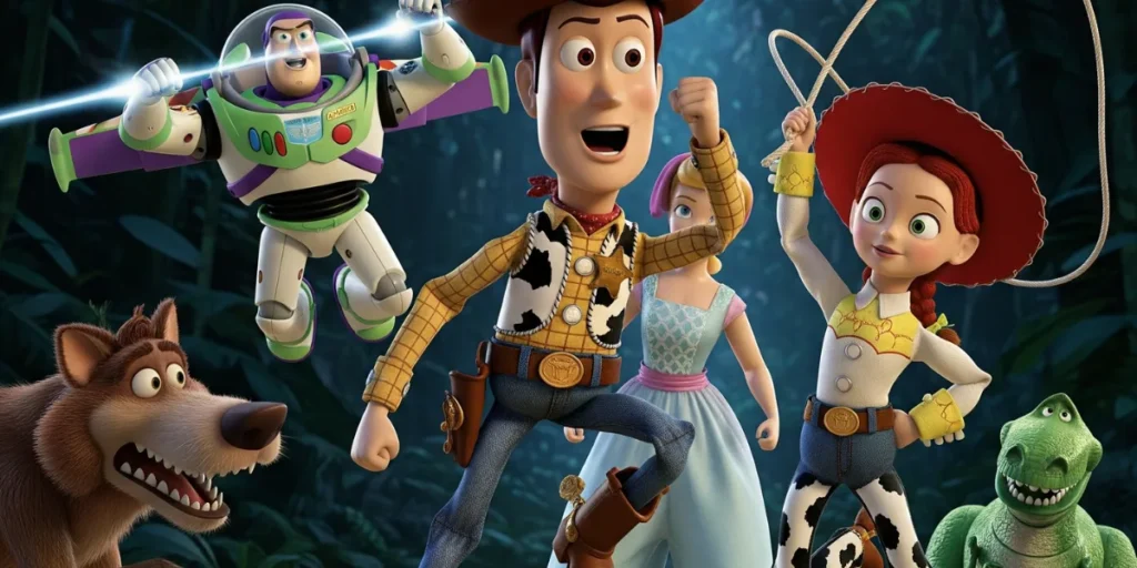 Enter Woody and the Gang