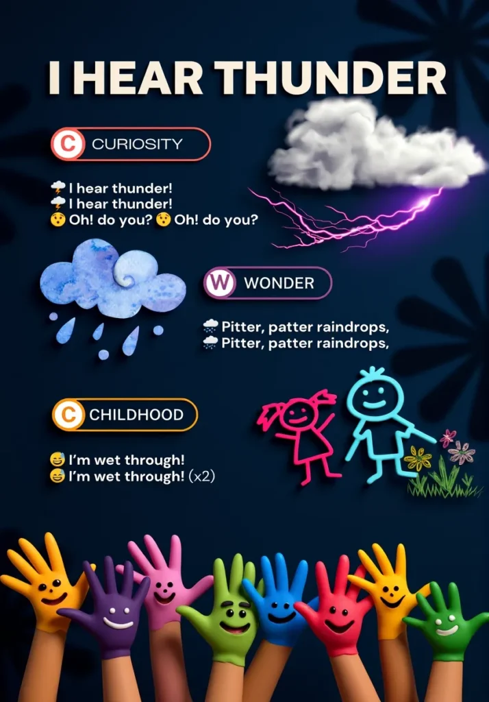 I hear thunder rhyme