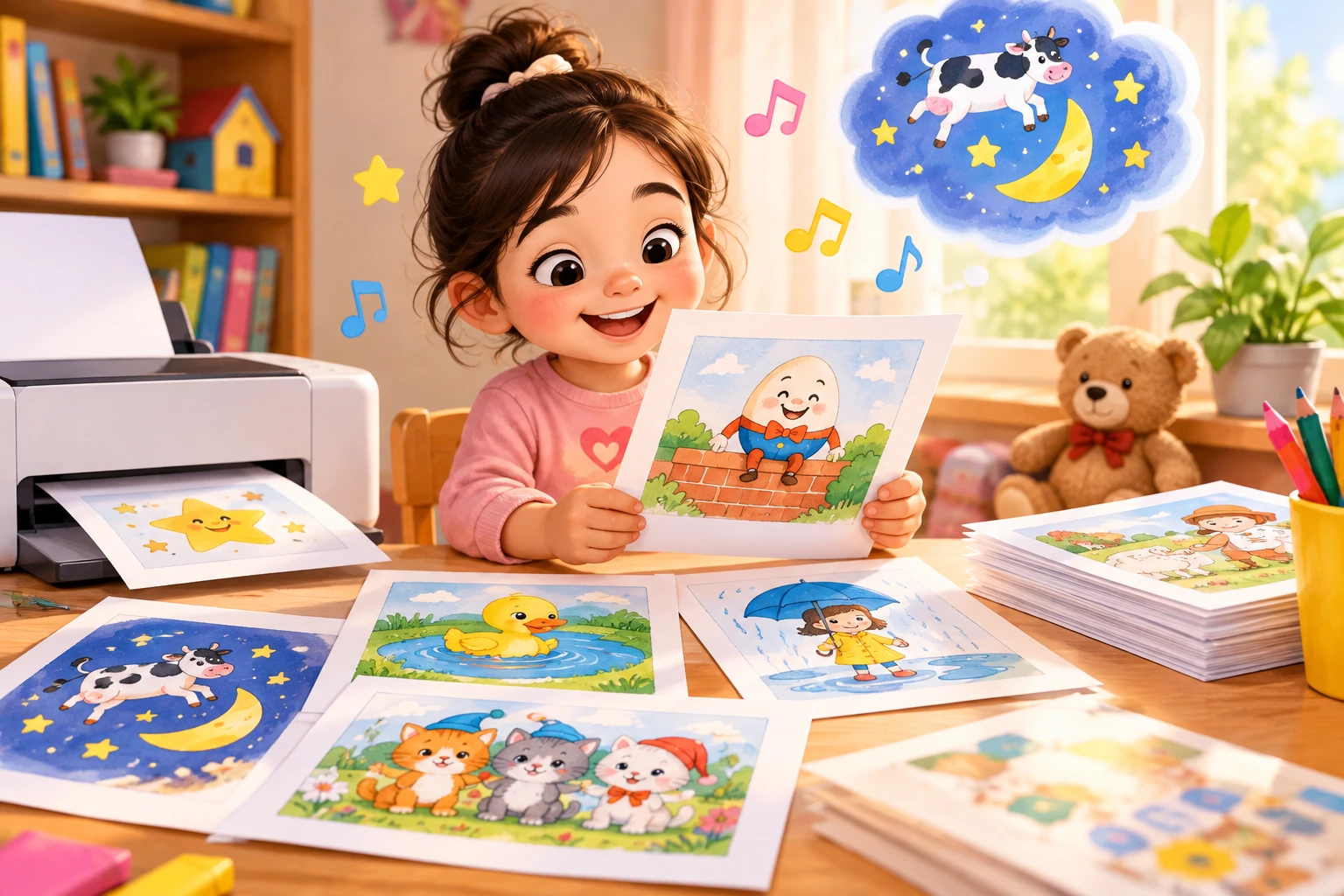 Free Nursery Rhyme Printables